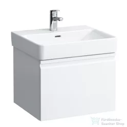   Laufen Pro S Alsószekrény és finoman záródó mechanizmussal, 810962 tip. mosdóhoz, 1 fiókkal, Matt fehér H4833510964631 ( 483351 )