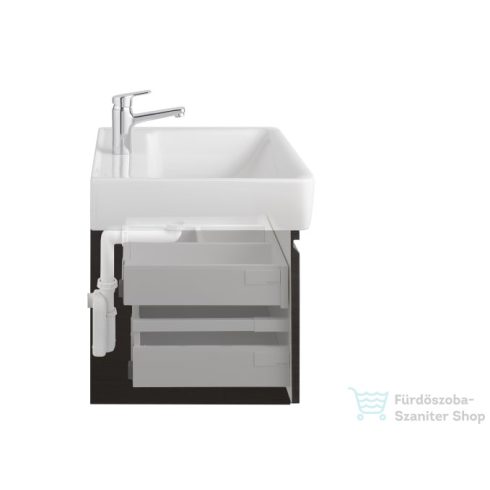 Laufen Pro S 52x45 cm-es 1 fiókos alsószekrény H810962 mosdóhoz,belső fiókkal,Fényes fehér H4833520964751