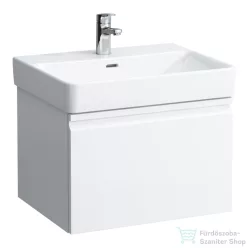   Laufen Pro S 57x45 cm-es 1 fiókos alsószekrény H810963 mosdóhoz,Fényes fehér H4833710964751