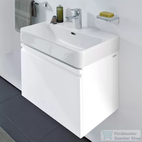 Laufen Pro S 57x45 cm-es 1 fiókos alsószekrény H810963 mosdóhoz,Fényes fehér H4833710964751