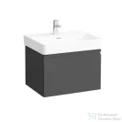Laufen Pro S 57x45 cm-es 1 fiókos alsószekrény H810963 mosdóhoz,Grafit H4833710964801