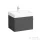 Laufen Pro S 57x45 cm-es 1 fiókos alsószekrény H810963 mosdóhoz,Grafit H4833710964801