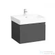 Laufen Pro S 57x45 cm-es 1 fiókos alsószekrény H810963 mosdóhoz,Grafit H4833710964801
