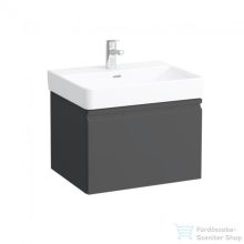   Laufen Pro S 57x45 cm-es 1 fiókos alsószekrény H810963 mosdóhoz,belső fiókkal,Grafit H4833720964801