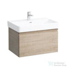   Laufen Pro S 65,5x45 cm-es 1 fiókos alsószekrény H810967 mosdóhoz,belső fiókkal,Világos tölgy H4834520964791