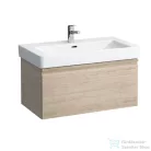 Laufen Pro S 81x45 cm-es 1 fiókos alsószekrény H813965 mosdóhoz,Világos tölgy H4835010964791