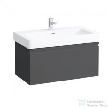   Laufen Pro S 81x45 cm-es 1 fiókos alsószekrény H813965 mosdóhoz,belső fiókkal,Grafit H4835020964801