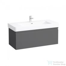   Laufen Pro S 101x45 cm-es 1 fiókos alsószekrény H813966 mosdóhoz,belső fiókkal,Grafit H4835520964801