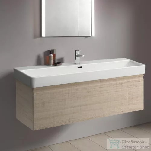 Laufen Pro S 116x45 cm-es 1 fiókos alsószekrény H814965 mosdóhoz,Világos tölgy H4835610964791