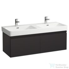   Laufen Pro S 116x45 cm-es 2 fiókos alsószekrény H814966 mosdóhoz,belső fiókkal,Grafit H4835640964801