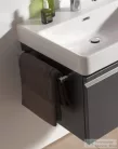Laufen Case 40x6 cm-es törölközőtartó szekrény oldalára,Eloxált alumínium H4909521050001