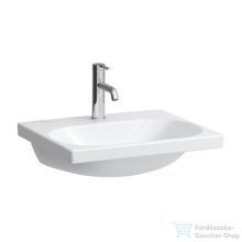   Laufen Lua 55x46 cm-es mosdó egy csaplyukkal,túlfolyó nélkül,fehér H8100820001561