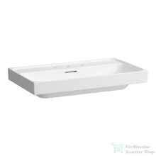   Laufen MEDA 80x46 cm-es falra/bútorra szerelhető mosdó 3 csaplyukkal, matt fehér H8101177571081