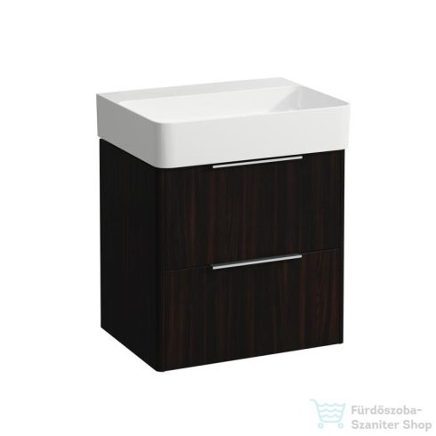 Laufen Val SaphirKeramik 55x42 cm-es mosdó csaplyuk és túlfolyó nélkül,LCC bevonattal,fehér H8102824001121