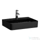 Laufen Val SaphirKeramik 55x42 cm mosdó, matt fekete H8102827161041