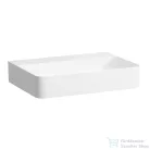 Laufen Val SaphirKeramik 60x42 cm-es mosdó csaplyuk és túlfolyó nélkül,matt fehér H8102837571121