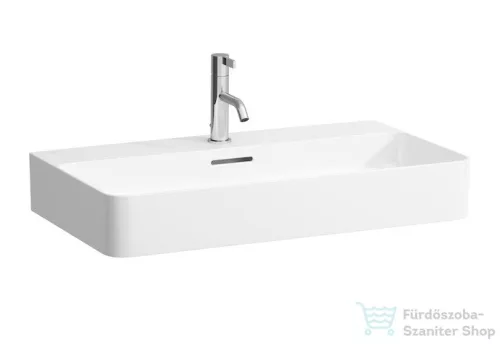 Laufen Val SaphirKeramik 75x42 cm-es mosdó LCC bevonattal,fehér H8102854001041