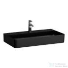 Laufen Val SaphirKeramik 75x42 cm-es mosdó,matt fekete H8102857161041