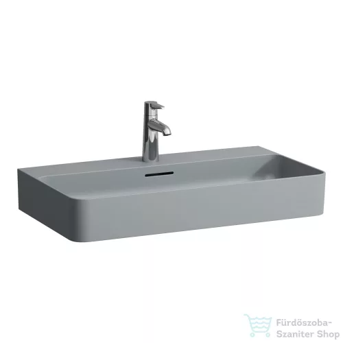Laufen Val SaphirKeramik 75x42 cm-es mosdó, graphite matt H8102857581041