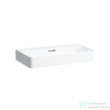   Laufen Val SaphirKeramik 75x42 cm-es mosdó csaplyuk nélkül,LCC Active bevonattal,fehér H810285A001091