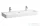 Laufen Val SaphirKeramik 120x42 cm mosdó 2 csaplyukkal H8102890001071 ( 810289 )