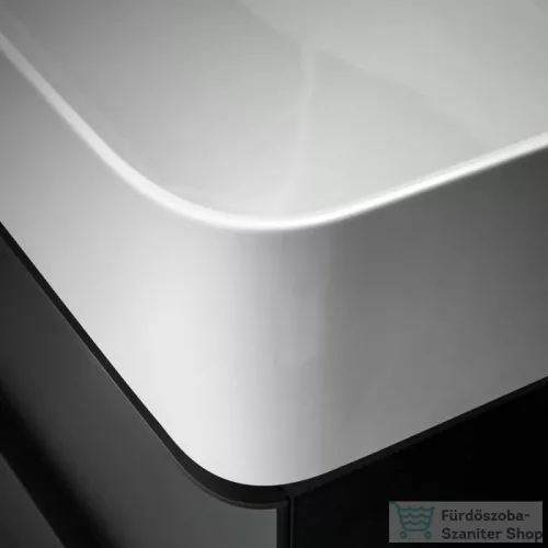 Laufen Val SaphirKeramik 120x42 cm-es mosdó 2 csaplyukkal,túlfolyó nélkül,fehér H8102890001151