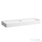 Laufen Val SaphirKeramik 120x42 cm-es mosdó csaplyuk nélkül,LCC bevonattal,fehér H8102894001091