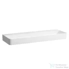 Laufen Val SaphirKeramik 120x42 cm-es mosdó csaplyuk és túlfolyó nélkül,matt fehér H8102897571121