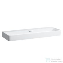   Laufen Val SaphirKeramik 120x42 cm-es mosdó csaplyuk nélkül,LCC Active bevonattal,fehér H810289A001091