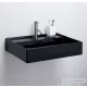 Laufen Kartell By Laufen 50x46 mosdó fényes fekete színben H8103320201041 ( 810332 )