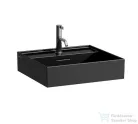 Laufen Kartell By Laufen 50x46 mosdó fényes fekete színben H8103320201041 ( 810332 )