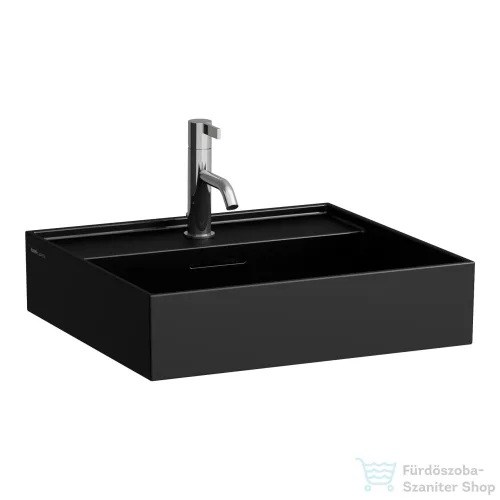Laufen Kartell By Laufen 50x46 cm-es mosdó,matt fekete H8103327161041