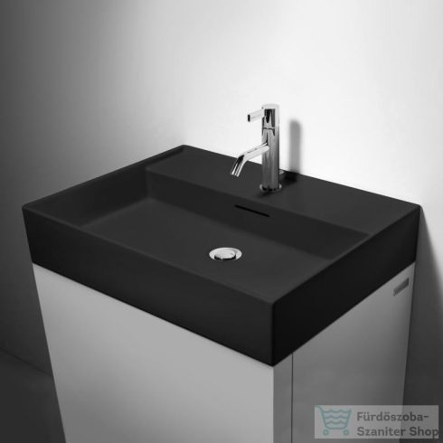 Laufen Kartell By Laufen 50x46 cm-es mosdó,matt fekete H8103327161041