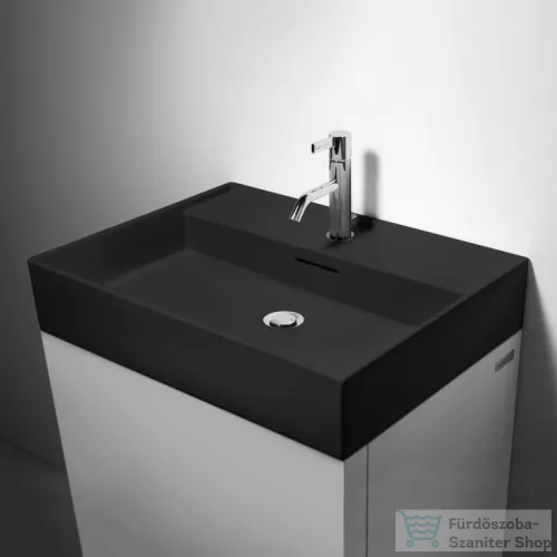 Laufen Kartell By Laufen 60x46 cm-es mosdó,matt fekete H8103337161041