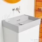 Laufen Kartell By Laufen 60x46 cm-es mosdó csaplyuk nélkül,Matt szürke H8103337591091