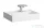 Laufen Kartell By Laufen 60x46 mosdó, bal oldali polccal H8103350001111 ( 810335 )
