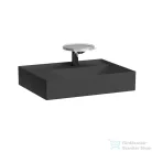 Laufen Kartell By Laufen 60x46 cm-es mosdó, bal oldali polccal,Graphite matt H8103357581111