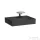 Laufen Kartell By Laufen 60x46 cm-es mosdó, bal oldali polccal,Graphite matt H8103357581111