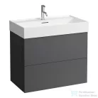 Laufen Kartell By Laufen 80x46 cm-es mosdó 1 csaplyukkal,LCC Active bevonattal,Fehér H810336A001041