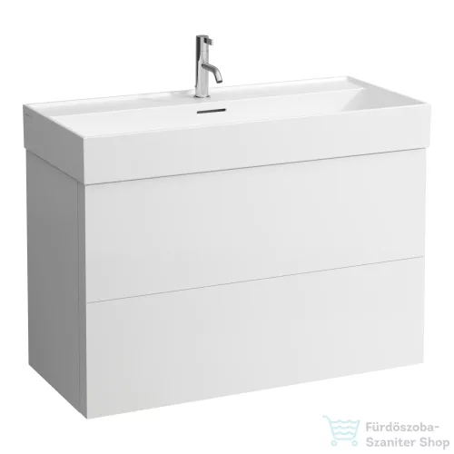 Laufen Kartell By Laufen 100x46 cm-es mosdó egy csaplyukkal,fehér H8103370001041