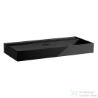 Laufen Kartell By Laufen 100x46 cm-es mosdó 2 csaplyukkal,fényes fekete H8103370201071