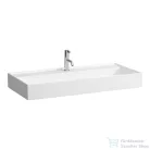 Laufen Kartell By Laufen 100x46 cm-es mosdó túlfolyó nélkül,LCC bevonattal,fehér H8103374001111