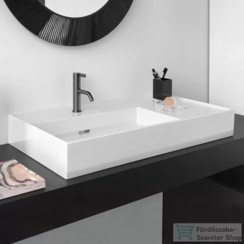 Laufen Kartell By Laufen 90x46 cm-es mosdó 1 csaplyukkal,LCC bevonattal,fehér H8103384001111