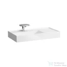 Laufen Kartell By Laufen 90x46 cm-es mosdó 1 csaplyukkal,LCC bevonattal,fehér H8103384001111