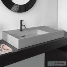   Laufen Kartell By Laufen 90x46 cm-es mosdó 1 csaplyukkal,Matt szürke H8103387591111