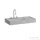 Laufen Kartell By Laufen 90x46 cm-es mosdó 3 csaplyukkal,Matt szürke H8103387591581