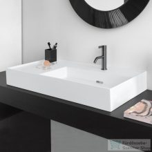   Laufen Kartell By Laufen 90x46 cm-es mosdó, bal oldali polccal,1 csaplyukkal,matt fehér H8103397571111