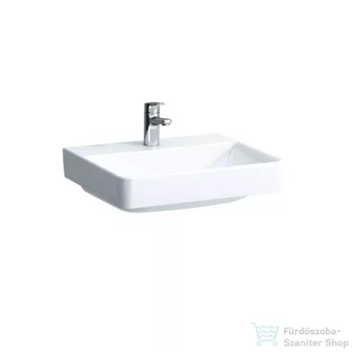 Laufen Pro S 55x46,5 cm-es mosdó egy csaplyukkal,túlfolyó nélkül,LCC Active bevonattal,fehér H810962A001561