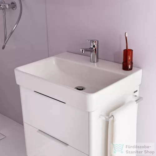 Laufen Pro S 55x46,5 cm-es mosdó egy csaplyukkal,túlfolyó nélkül,LCC Active bevonattal,fehér H810962A001561