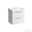 Laufen Pro S 60x46,5 cm-es mosdó 3 csaplyukkal,LCC bevonattal,fehér H8109634001081